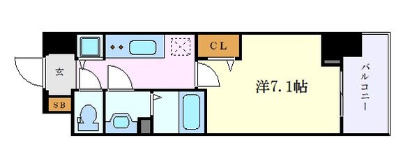 プレサンス上前津グレースの物件間取画像